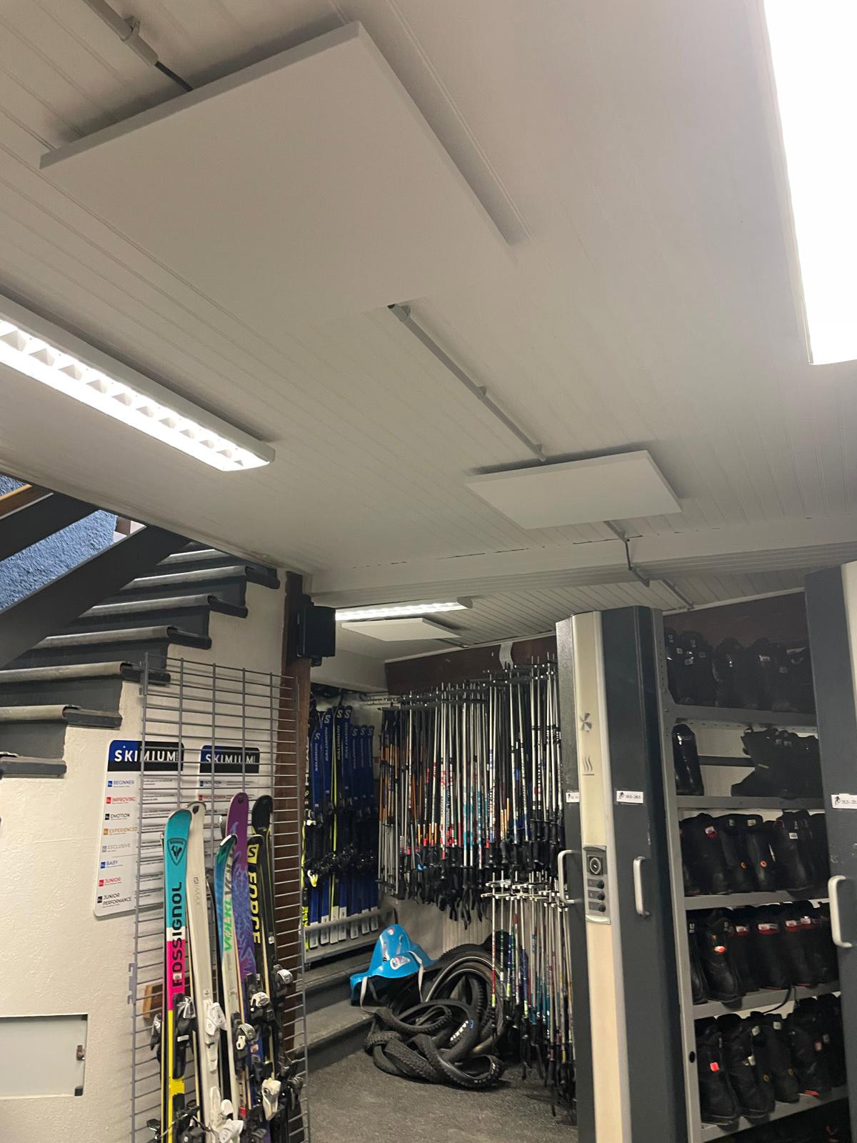 Installation électrique chauffage Decathlon